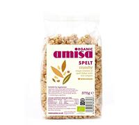 (12 Pack) - Amisa - Organic Spelt Crunchy | 375g | 12 Pack Bundle