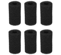 12 Pack Aquarium Pre-Filter Sponge, 3.5" x 2" Fish Tank Filter Intake Foam Cover with 0.8 Inch Inner Hole, Reusable Washable Pre Filter Sponge for Shrimp Fry Fish