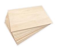 12 Pack Balsa Wood Sheets, 300x200x2mm Balsa Wood Thin, BalsaWood Board for Home Decoration, Arts, DIY Crafts Projects, Woodcraft Model, Painting and Engraving (300 * 200 * 2mm)