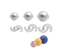 12 Pack Bath Bomb Mould Set for Bath Bomb Soap DIY Craft 3 Sizes 4.5cm 5.5cm 6.5cm