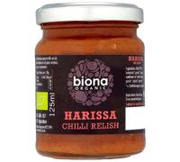 (12 Pack) - Biona - Org Harrissa Chilli Relish | 125g | 12 Pack Bundle