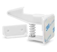 12 Pack Cabinet Locks Child Safety | Baby Safety Cabinet Locks NO Drilling 3M Adhesive Baby Proof Drawer Lock Child proofing cabinets latches for Kids Latch for Drawers & Door Child Safety Locks