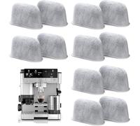12 Pack Carbon Water Filter Inserts Compatible with Ninja Luxe Cafe and Most Coffee Makers, Replacement Coffee Machine Accessories, Kitchen Essential with Sleek and Compact Design