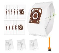 12 Pack CO Dust Bags Compatible with Miele Guard M1 S8380,Flex,Parquet XL,Silence,Parquet Flex,Performance,Cat & Dog Series Vacuum Cleaners,with 3 Set Exhaust & Motor Protection Filters,Part#12774460