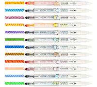 12-Pack Color Changing Marker Set, NiArt Dual Tip Highlighter Assorted Colors