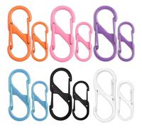 12 Pack Colorful Zipper Locks with Carabiner Clip - Small Lock for Luggage and Backpacks, Theft Deterrent Travel Locks, Zipper Clips Anti Theft, Bag Lock for Traveling Bags and Handbags
