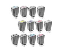 12 Pack Compatible Ink Cartridge PFI-1000 Replacement for Canon PFI1000 for Canon imagePROGRAF PRO-1000 Pro1000 Printer (PBK,MBK,C,M,Y,R,PM,GY,PC,CO,PGY,B)
