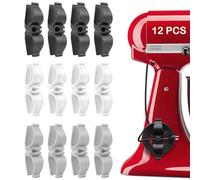 12 Pack Cord Organizer for Appliances, Upgraded Kitchen Appliance Cord Organizer Stick On Appliance Wire Organizer Wire Wrapper for Kitchen Appliances Mixers, Coffee Makers, Pressure Cooker, Air Fryer