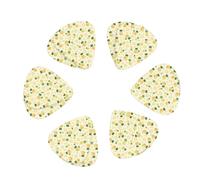 12 Pack Cute Citrus Color Pineapple Guitar Picks, Bass Electric Acoustic Guitar Ukulele Accessories Includes Thin Medium Heavy Guitar Picks Plectrums with Organizer Storage Box