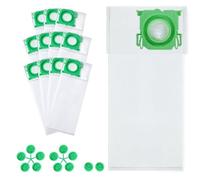 12 Pack Cylinder Vacuum Cleaner Bags Compatible with Sebo Vacuum Cleaner Bags for Sebo Hoover Bags, K1, K3 Series, Large Capacity Disposable Dust Bags Replacement