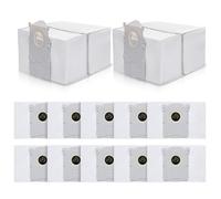 12 Pack Dust Bags Compatible with Ecovacs Deebot X8 Pro Omni/X9 PRO OMNI/T50 Pro Omni/T50 MAX PRO OMNI /T80 OMNI Robot Vacuum Cleaner, Large Capacity Disposable Replacement Bags.