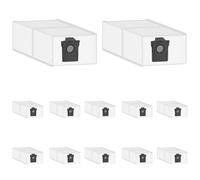 12 Pack Dust Bags Replacement for Mova P10 Pro Ultra, P10 Ultra, E40 Ultra, S20 Ultra, V50 Ultra Complete, P50 Pro Ultra, Z60 Ultra Robot Vacuum Cleaner with Self-Empty Station, 3.5L Large Capacity