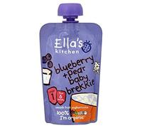 (12 PACK) - Ellas/K Blueberry & Pear Baby Brekki - Stage 1 | 6 X 100g | 12 PACK - SUPER SAVER - SAVE MONEY