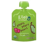 (12 PACK) - Ellas/K First Taste Pears Pears Pears | 7 X 70g | 12 PACK - SUPER SAVER - SAVE MONEY