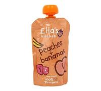 (12 PACK) - Ellas/K Peach & Banana - Stage 1 | 7 X 120g | 12 PACK - SUPER SAVER - SAVE MONEY