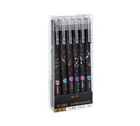 12 Pack Erasable Gel Pens 0 5mm Fine Refillable Smooth Black Ink for | Friction erases cleanly, thermo-sensitive ink, smooth skip- 0.5mm lines, comfortable 146mm barrel, celestial star