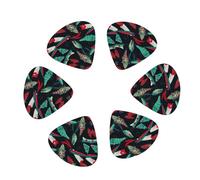 12 Pack Fishing Lure Guitar Picks, Bass Electric Acoustic Guitar Ukulele Accessories Includes Thin Medium Heavy Guitar Picks Plectrums with Organizer Storage Box