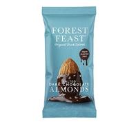 12 Pack | Forest Feast Salted Dark Chocolate Almonds Impulse 40g