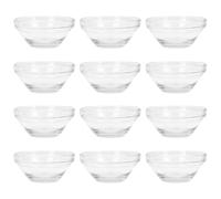 12 Pack Glass Mask Mixing Bowls for Clay Masks DIY Skincare | Pointed Rim, Smooth Burr-free Edges, Easy Pouring and Portion Control for Salon Use