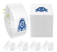 12 Pack GN Hoover Bags for Miele, 9917730 GN Vacuum Bag Compatible with Miele Classic C1, Complete C2 C3, S2 S5 S8 S400 Series,3D Efficiency Vacuum Bags Includes 4 Motor Filters & 4 AirClean Filters