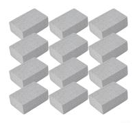 12 Pack Grill Scrubbing Stones Heavy Duty(Gray)