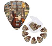 12 Pack Guitar Picks 3 Different Thickness Guitar Plectrums With Storage Box Guitar Bass Music Musical Instruments Guitar Picks Medium Thin Guitar Accessories 4pcs 0.46mm 4pcs 0.71mm 4pcs 0.96mm