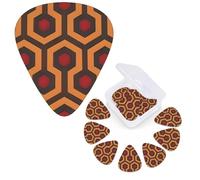 12 Pack Guitar Picks 3 Different Thickness Guitar Plectrums With Storage Box Shining Overlook Guitar Picks Medium Thin Guitar Accessories 4pcs 0.46mm 4pcs 0.71mm 4pcs 0.96mm