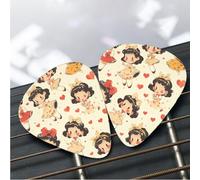 12 Pack Guitar Picks 3 Different Thickness Plectrums with Storage Box BETTY BOOP Guitar Picks Medium Thin Accessories (0.46mm, 0.71mm, 0.96mm)