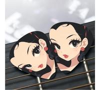 12 Pack Guitar Picks 3 Different Thickness Plectrums with Storage Box BETTY BOOP2 Guitar Picks Medium Thin Accessories (0.46mm, 0.71mm, 0.96mm)