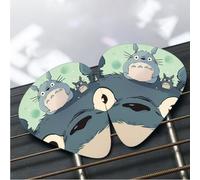 12 Pack Guitar Picks 3 Different Thickness Plectrums with Storage Box Blue Cat Guitar Picks Medium Thin Accessories (0.46mm, 0.71mm, 0.96mm)