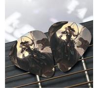 12 Pack Guitar Picks 3 Different Thickness Plectrums with Storage Box The Ark Survival Evolution Guitar Picks Medium Thin Accessories (0.46mm, 0.71mm, 0.96mm)