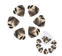 12 Pack Guitar Picks Personalized Guitar Plectrums with Organizer Storage Box The Swallow Stands on the Pillar Guitar Pick Electric Guitar Picks Plectrum for Acoustic Guitar Bass Pick