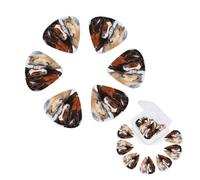 12 Pack Guitar Picks Personalized Guitar Plectrums with Organizer Storage Box Two horses standing in the snow Guitar Pick Bass Pick Plectrum for Acoustic Electric Guitar Pick (0.46mm, 0.71mm, 0.96mm)