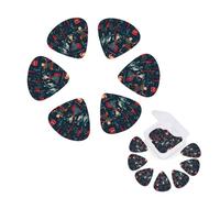 12 Pack Guitar Picks Personalized Guitar Plectrums with Organizer Storage Box Women's Nutcracker Ballet Xmas Dance Guitar Pick Electric Guitar Picks Plectrum for Acoustic Guitar Bass Pick