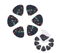 12 Pack Guitar Picks Personalized Guitar Plectrums with Organizer Storage Box Women's Nutcracker Ballet Xmas Dance Guitar Pick Electric Guitar Picks Plectrum for Acoustic Guitar Bass Pick