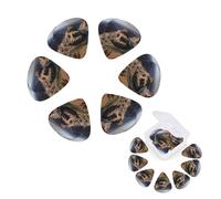 12 Pack Guitar Picks Personalized Guitars Plectrums with Organizer Storage Box Grand Canyon Arizona Guitar Pick Bass Picks Plectrum for Acoustic Electric Guitars Pick (0.46mm, 0.71mm, 0.96mm)