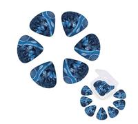 12 Pack Guitar Picks Personalized Guitars Plectrums with Organizer Storage Box wolves and dream catchers Guitar Pick Bass Picks Plectrum for Acoustic Electric Guitars Pick (0.46mm, 0.71mm, 0.96mm)