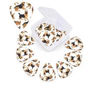 12 Pack Guitar Picks Plectrums with Organizer Storage Box German shepherd Guitar Pick Thin, Medium & Heavy Bass Picks for Electric Acoustic Ukulele Guitars Gift for Men Women