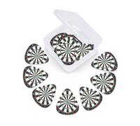12 Pack Guitar Picks With Organizer Box Dart Board Bass Picks Thin, Medium & Heavy 3 Different Thickness Celluloid Plectrums For Electric Acoustic Guitars Ukulele Bass, Guitar Gifts