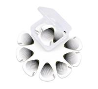 12 Pack Guitar Picks With Organizer Box Golf Ball Bass Picks Thin, Medium & Heavy 3 Different Thickness Celluloid Plectrums For Electric Acoustic Guitars Ukulele Bass, Guitar Gifts