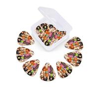 12 Pack Guitar Picks With Organizer Box Many Cute Dogs Bass Picks Thin, Medium & Heavy 3 Different Thickness Celluloid Plectrums For Electric Acoustic Guitars Ukulele Bass, Guitar Gifts