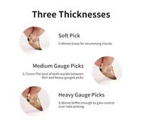 12 Pack Guitar Picks with Organizer Storage Box, 0.46mm, 0.71mm, 0.96mm Thin Medium Heavy Bass Plectrum, Pomeranians Puppies Guitar Picks for Acoustic Ukulele Guitar Accessories