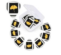 12 Pack Guitar Picks with Organizer Storage Box,Thin, Medium & Heavy 3 Different Thickness Guitar Pick Modern bouquet leaves Bass Plectrums for Ukulele Acoustic Guitar Accessories