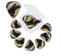 12 Pack Guitar Picks with Organizer Storage Box,Thin, Medium & Heavy 3 Different Thickness Guitar Pick Cute Honey Badger Bass Plectrums for Ukulele Acoustic Guitar Accessories