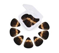 12 Pack Guitar Picks With Organizer Storage Box, Thin-Medium-Heavy Picks Handmade Plectrums Book Under The Light Guitar Plectrums Bass Ukulele Picks Acoustic Guitar Lovers Gift