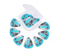 12 Pack Guitar Picks with Organizer Storage Box, Thin-Medium-Heavy Picks Handmade Plectrums Cool dolphin Guitar Plectrums Bass Ukulele Picks Acoustic Guitar Lovers Gift