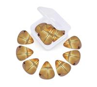 12 Pack Guitar Picks with Organizer Storage Box, Thin-Medium-Heavy Picks Handmade Plectrums Louvre Museum in Paris Guitar Plectrums Bass Ukulele Picks Acoustic Guitar Lovers Gift