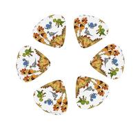 12-Pack Guitar Picks With storage box, Cartoon Dinosaur Images Printed Guitar Plectrums Universal Accessories(0.46mm,0.71mm,0.96mm)