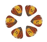 12-Pack Guitar Picks With storage box, Cute Crying Chainsaw Printed Guitar Plectrums Universal Accessories(0.46mm,0.71mm,0.96mm)