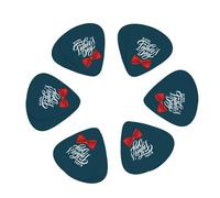 12 Pack Happy Father's Day A Guitar Picks, Bass Electric Acoustic Guitar Ukulele Accessories Includes Thin Medium Heavy Guitar Picks Plectrums with Organizer Storage Box